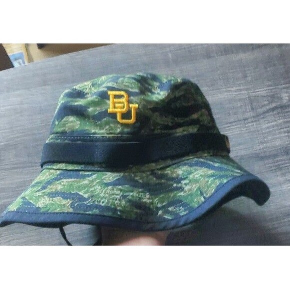 Nike baylor university bears Sideline Bucket Hat Dri Fit Sideline Hat - Picture 1 of 9